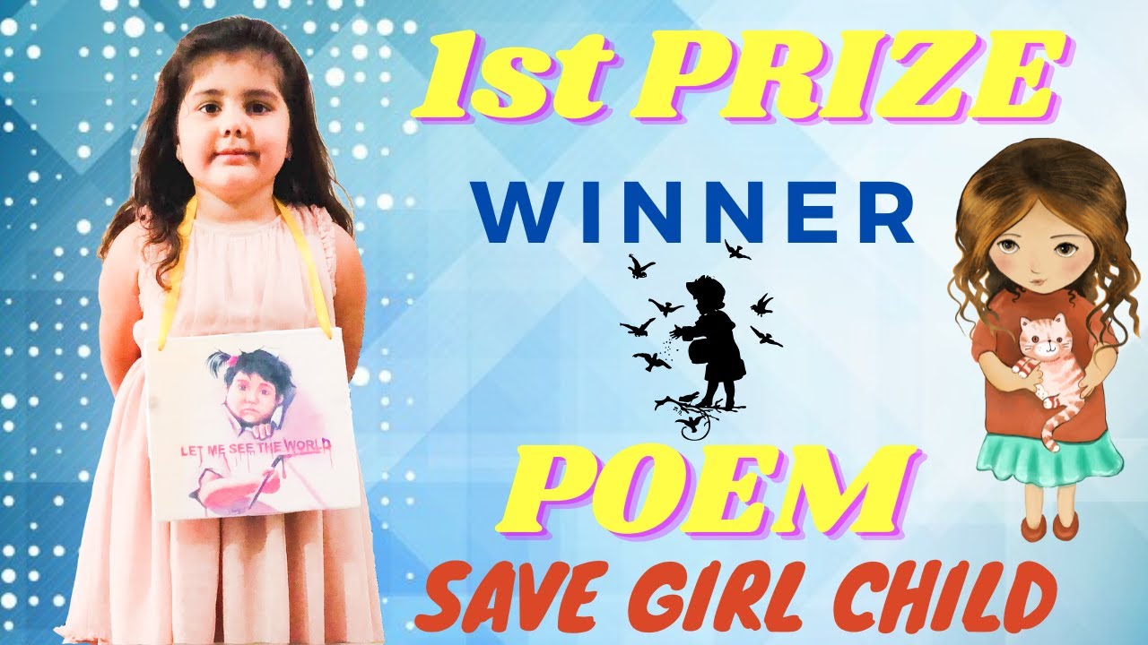 English Poem Recitation Competition | First Prize | Rhyme Recitation | Poem with Action for Kids
