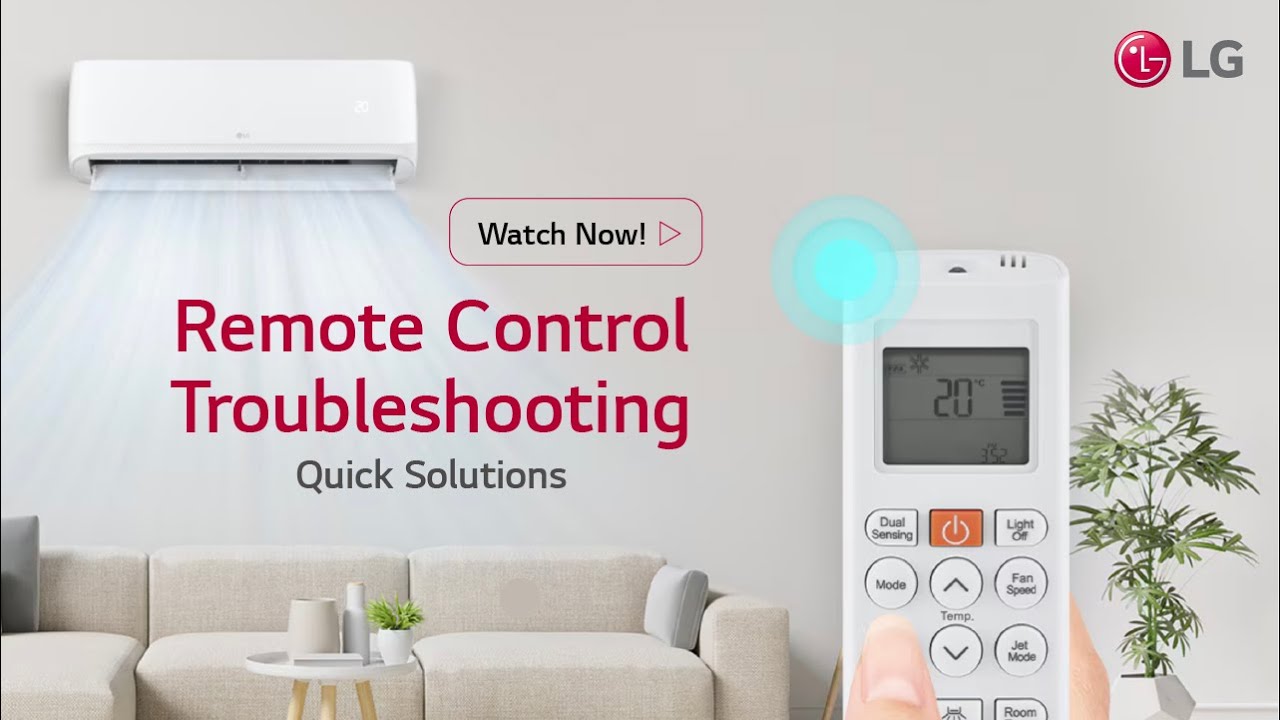 [LG Split AC] Remote Control Troubleshooting! | Quick Solutions