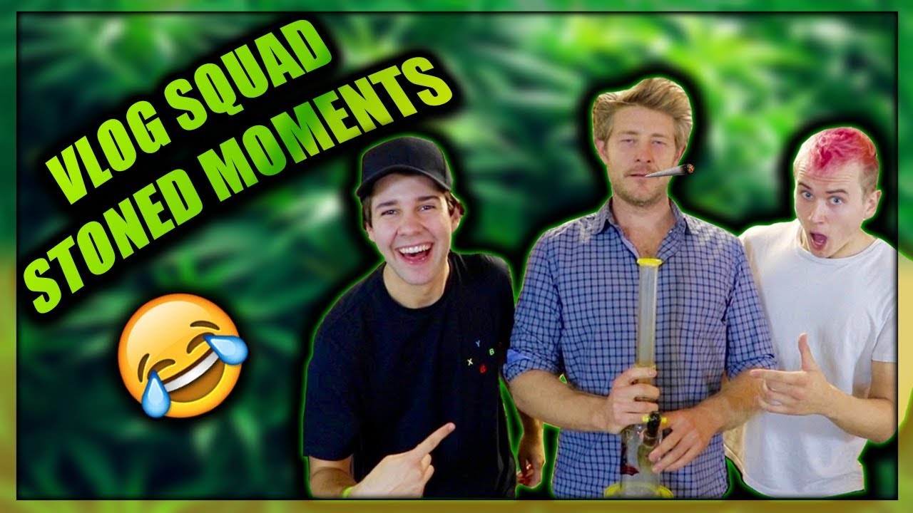 VLOG SQUAD STONED MOMENTS | Smoking Weed Compilation