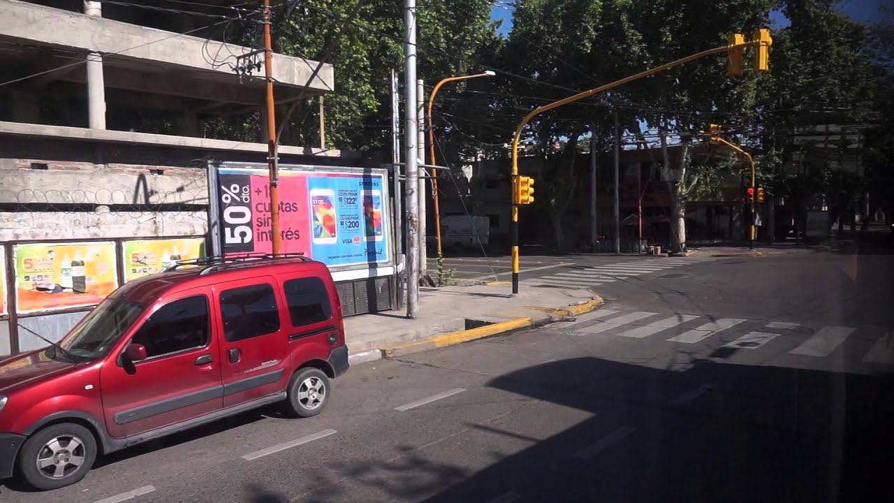 Materfer trolleybus in Mendoza, Argentina