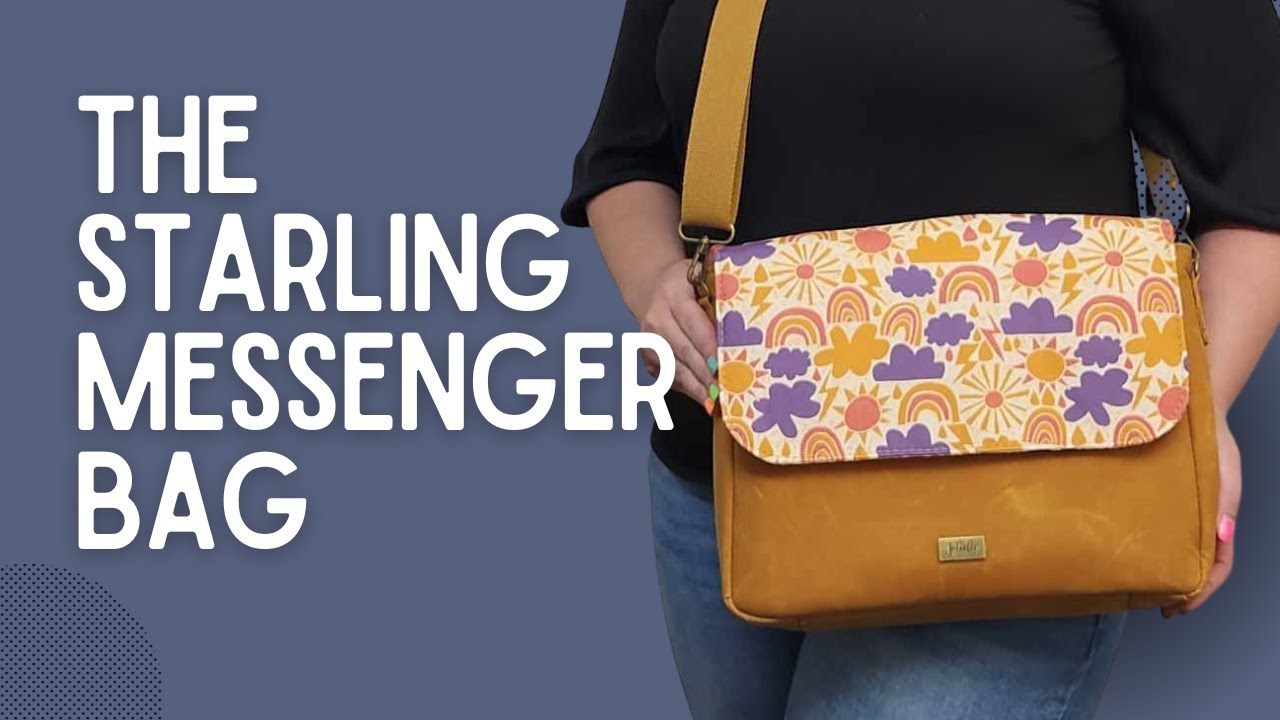 Making the Starling Messenger Bag: Full Tutorial