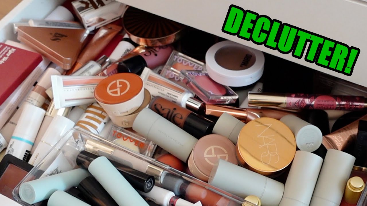 LUXURY MAKEUP DECLUTTER! Cream Bronzers and Blushes