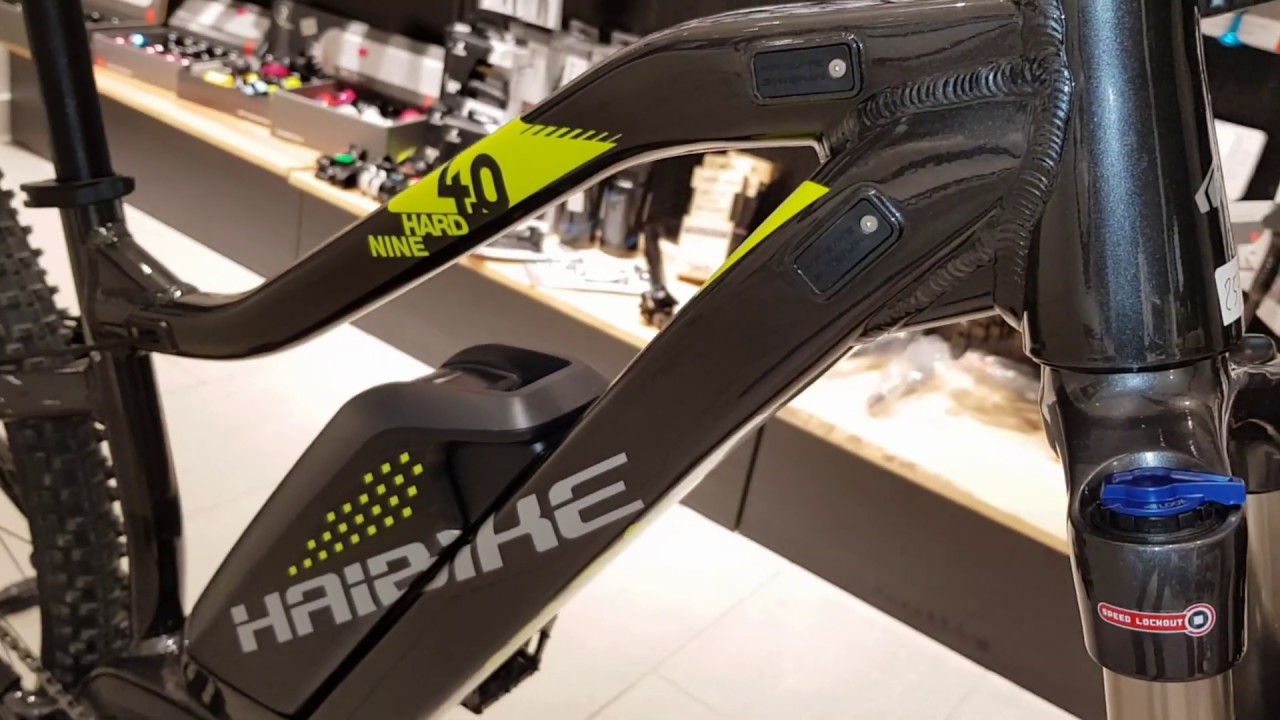 Haibike SDURO HardNine 4.0 Anthrazit/Schwarz/Lime Bosch CX E-Bike