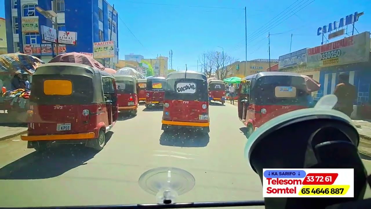 Driving in Borama, Awdal – Somaliland | City Drive 4K