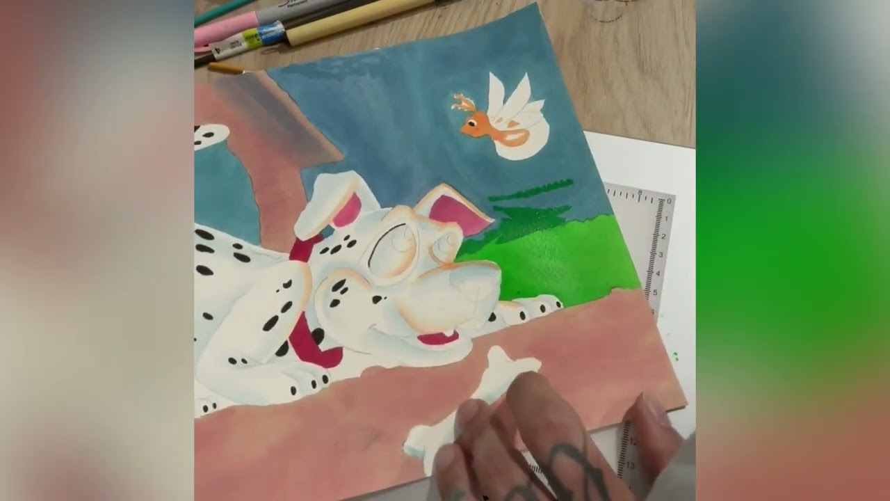 Painting “firrreefly?”