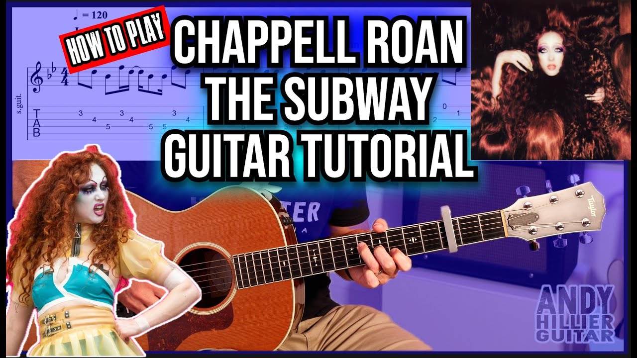Chappell Roan - The Subway | Guitar Tutorial (Chords + Intro Riff)