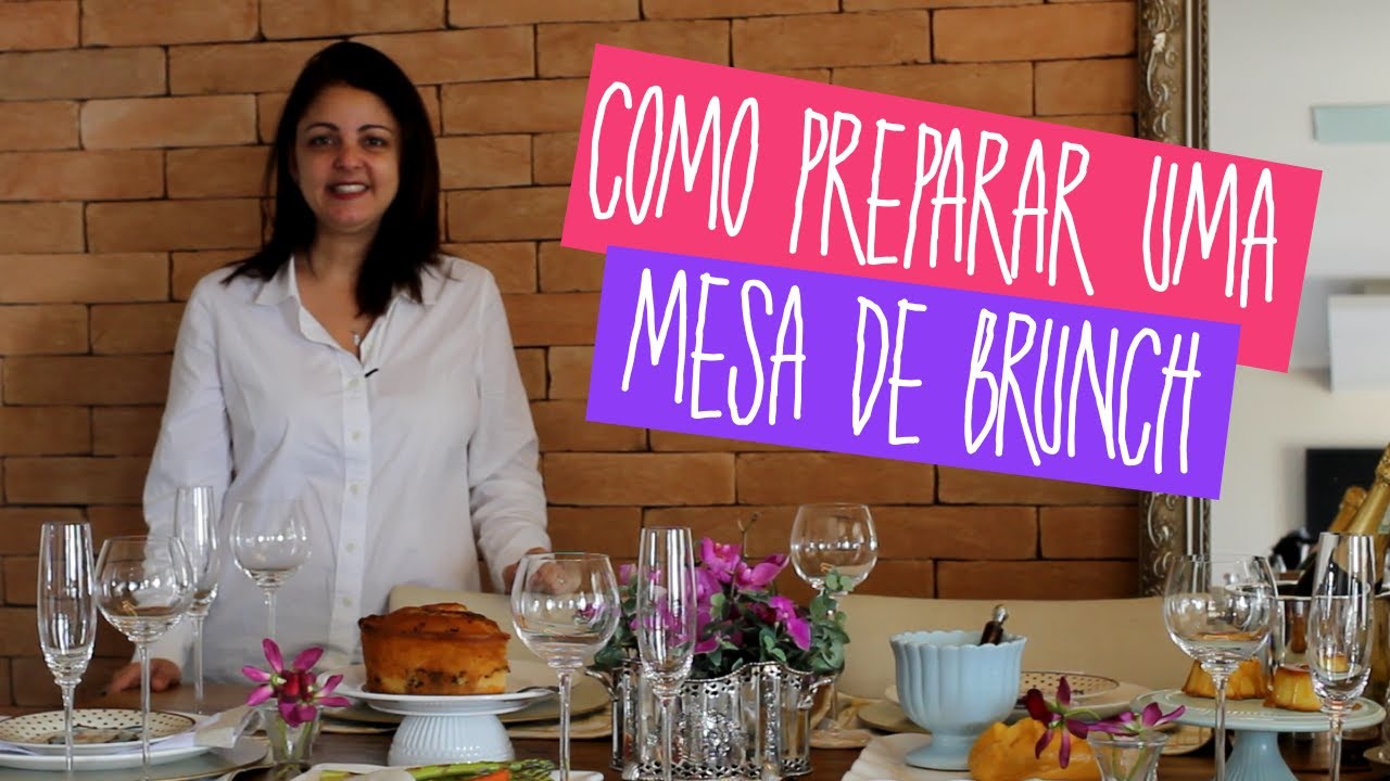 Dicas para montar uma mesa de brunch - por Patricia Junqueira