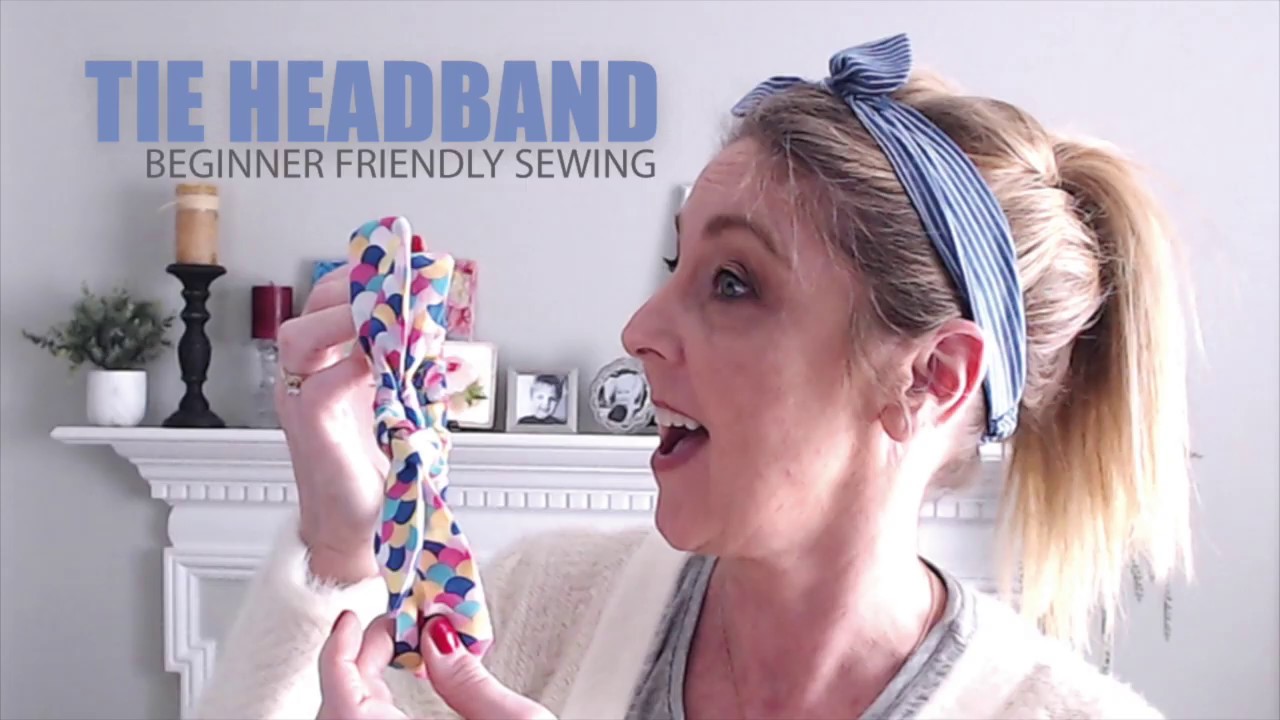 Beginner Friendly Sewing - Tie Headband with lorrie nuneMAKER