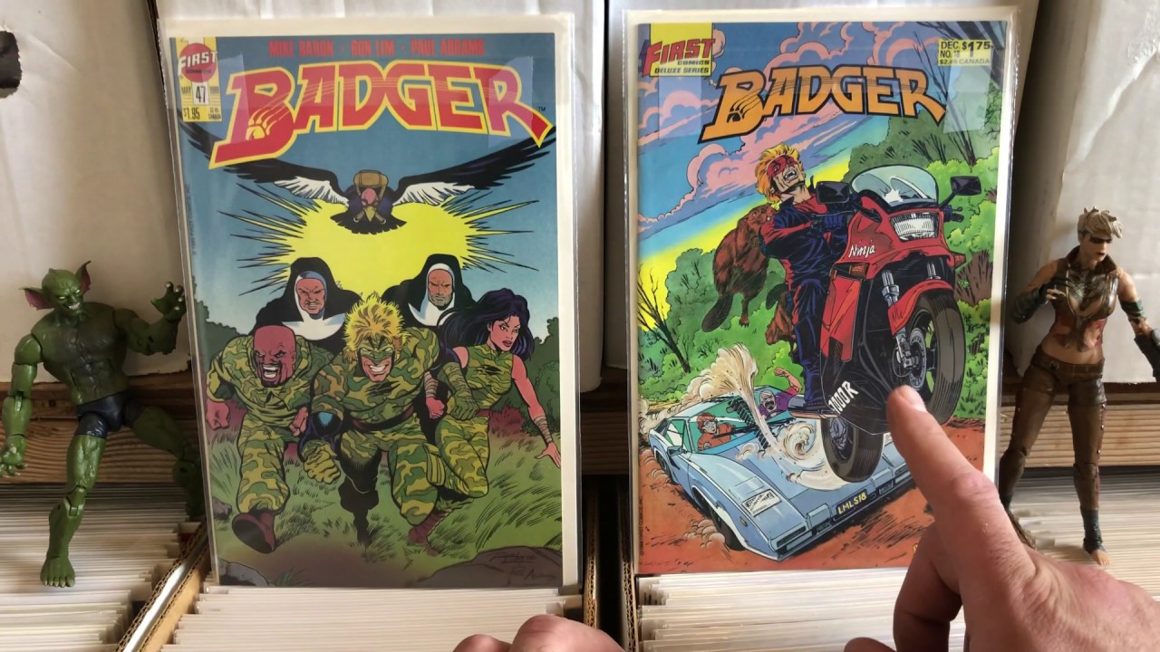 What was up with Badger? First comics.