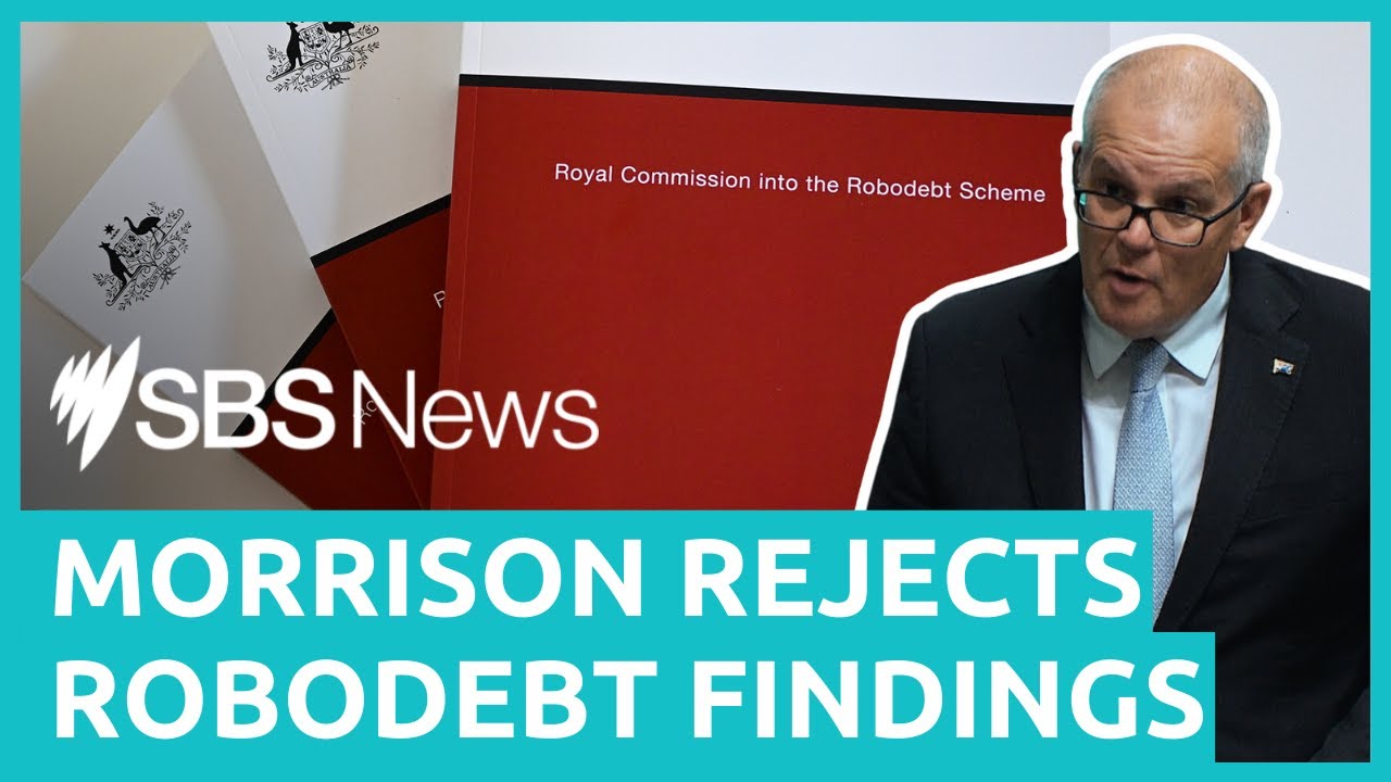 ‘Political lynching’: Scott Morrison rejects findings from robodebt royal commission | SBS News