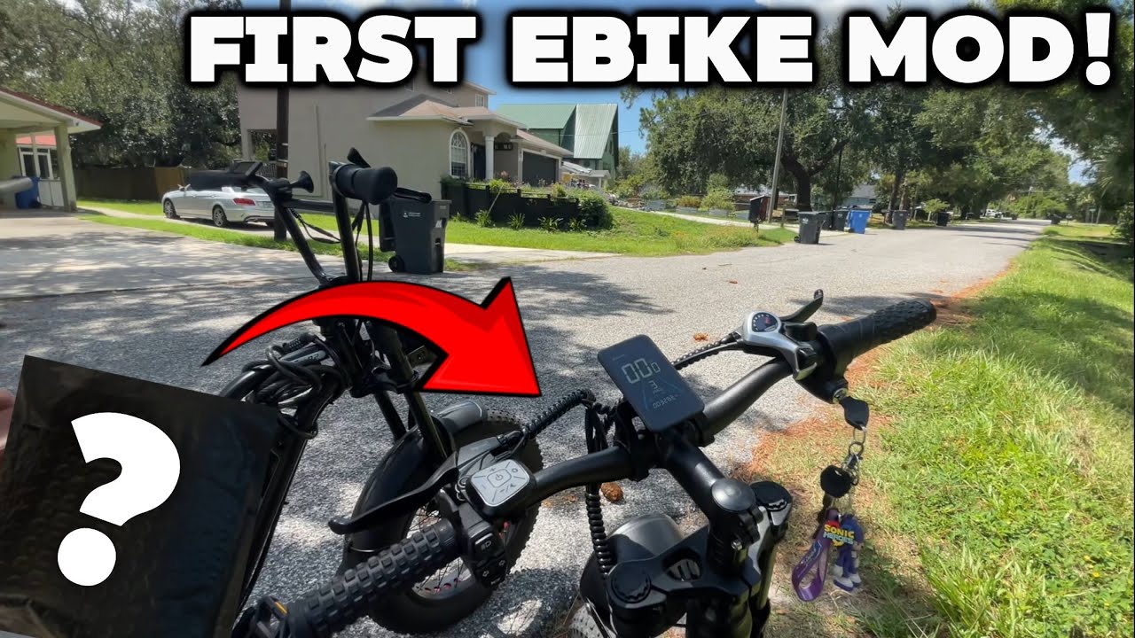 My FIRST Modification To My Ebike!