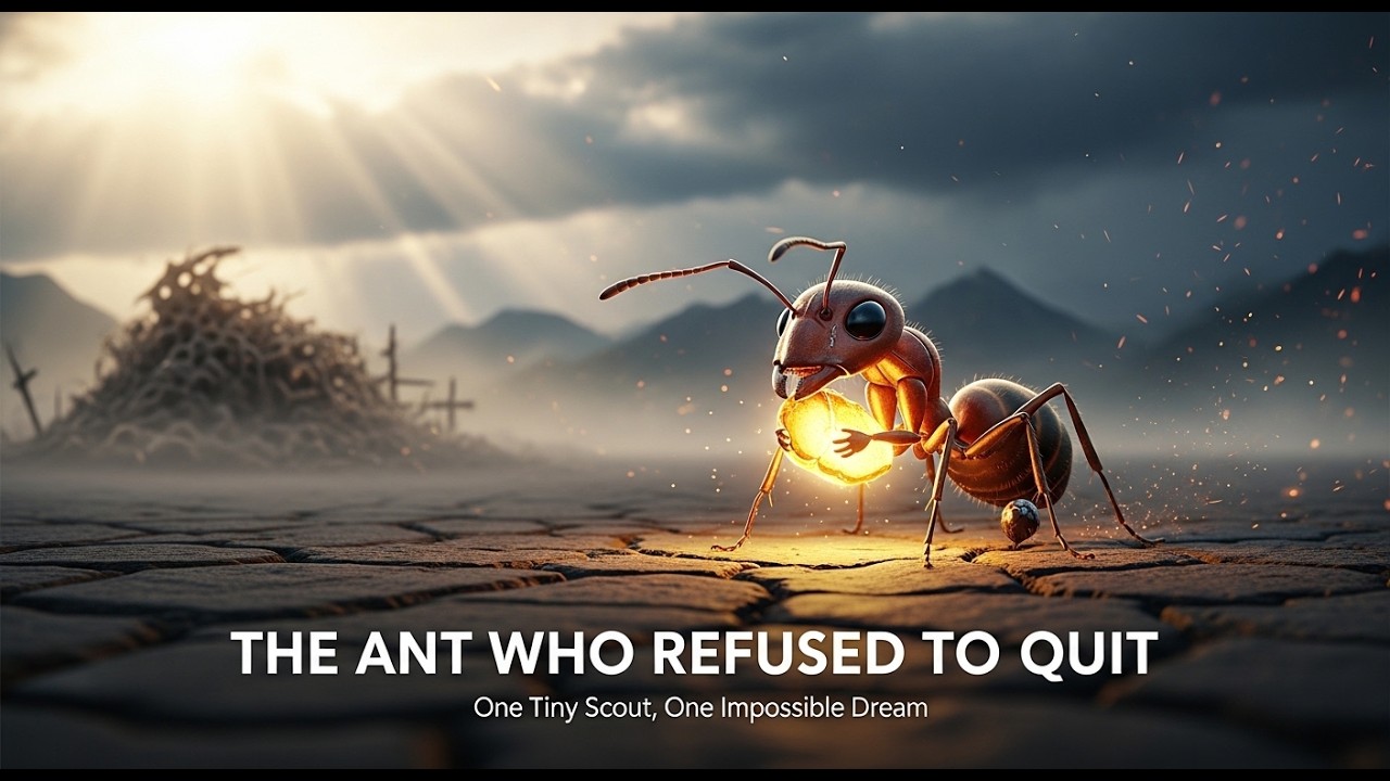 “The World Tried to Crush This Ant — What He Did Next Will Break You”