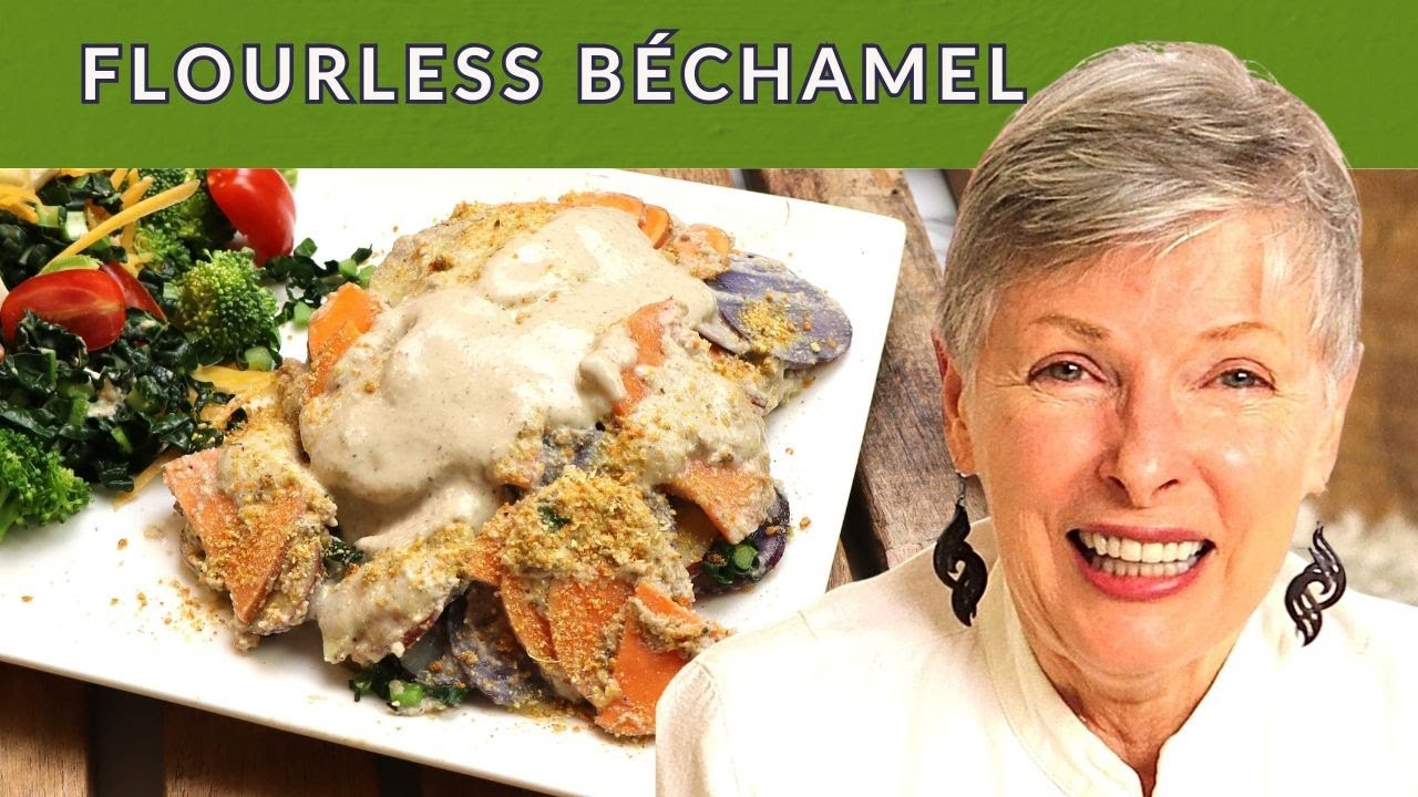 Potatoes & Sprouted Beans Bechamel | Build Your Microbiome With This Gratin!
