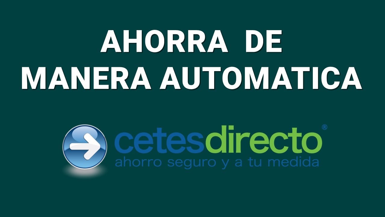 AHORRO RECURRENTE en CETESDIRECTO