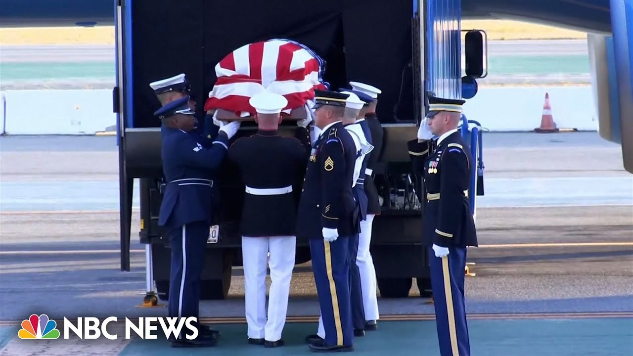 Body of Sen. Dianne Feinstein returns home to San Francisco