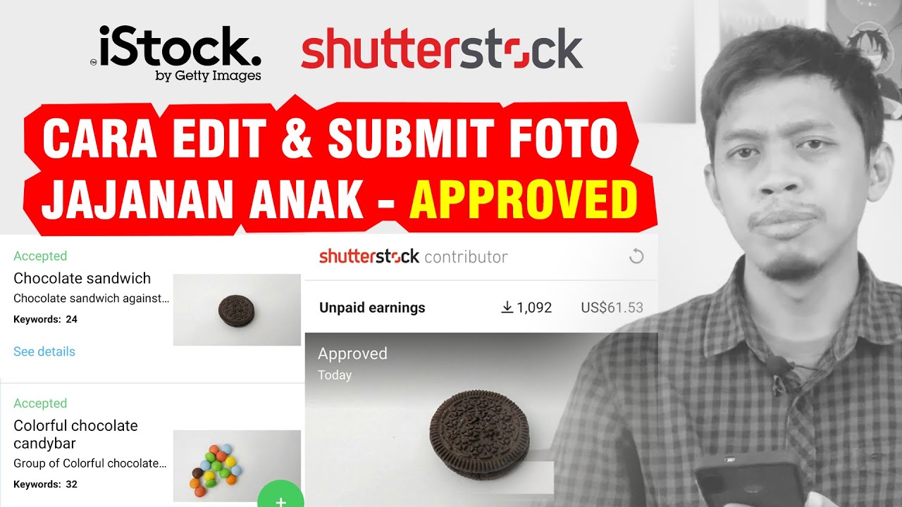 Edit Foto di HP untuk Shutterstock dan Istock by Gettyimages - Microstock Indonesia