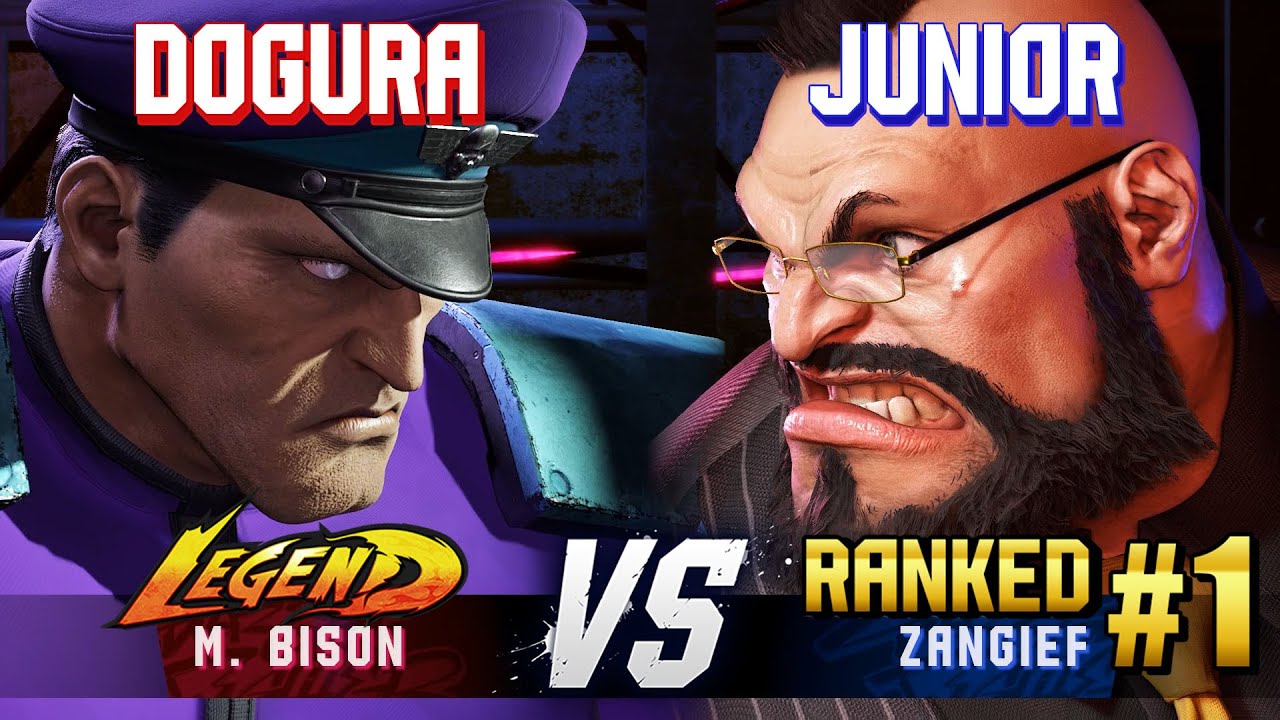 SF6 ▰ DOGURA (M.Bison) vs JUNIOR (#1 Ranked Zangief) ▰ High Level Gameplay