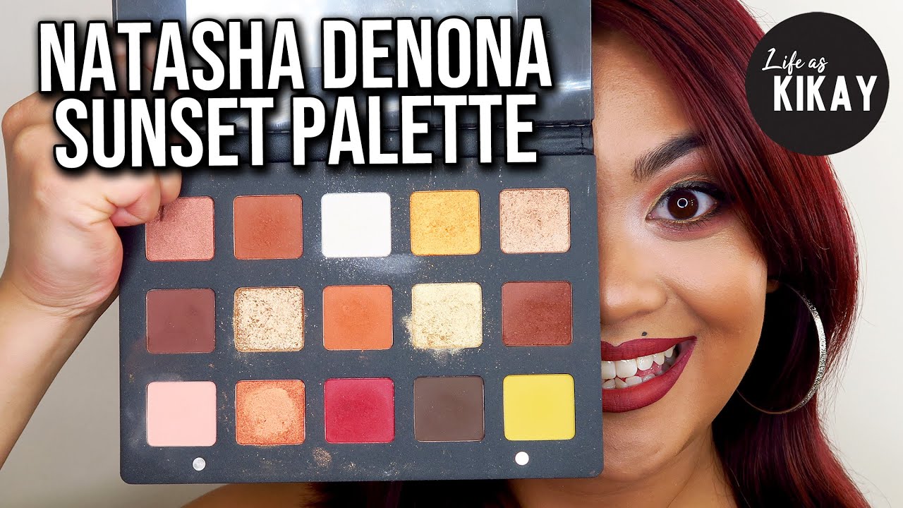 Natasha Denona Sunset Palette Makeup Tutorial