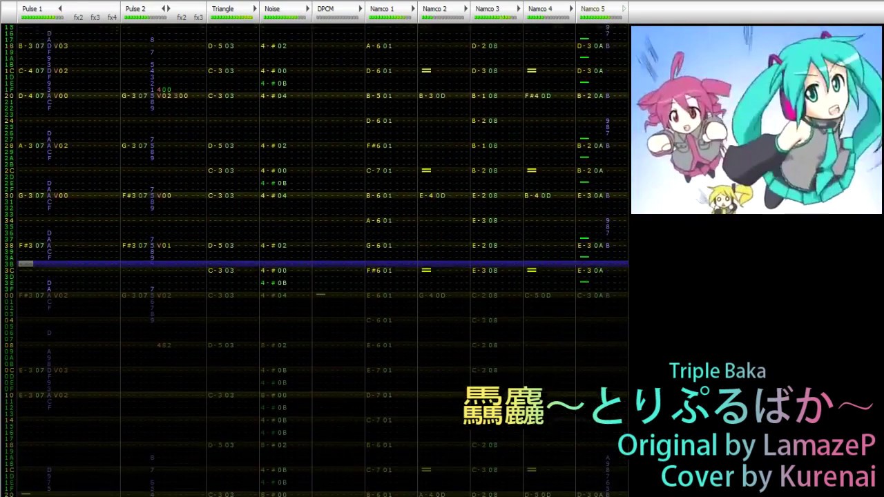 (Chiptune Cover) Triple Baka [NES 2A03+N163]