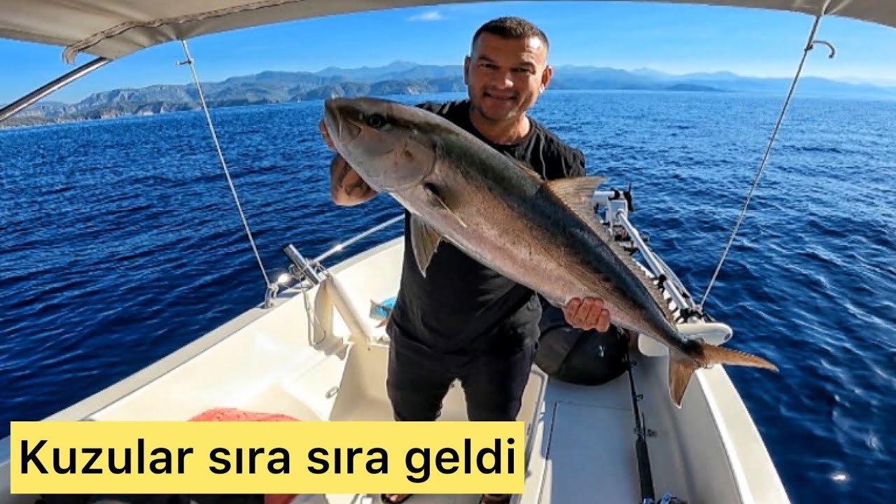CANLI YEMLE AKYA AVI YAPTIK/ÇOK GÜZEL BALIKLAR TUTTUK #göcek #balıkçı #balıkavıvideoları #paragatavı