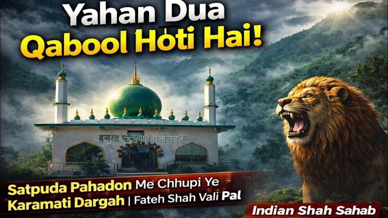 “Satpuda Pahad ka Raaz | Hazrat Fateh Shah Wali (RA) | Indian Shah Sahab #vlog #Dargah