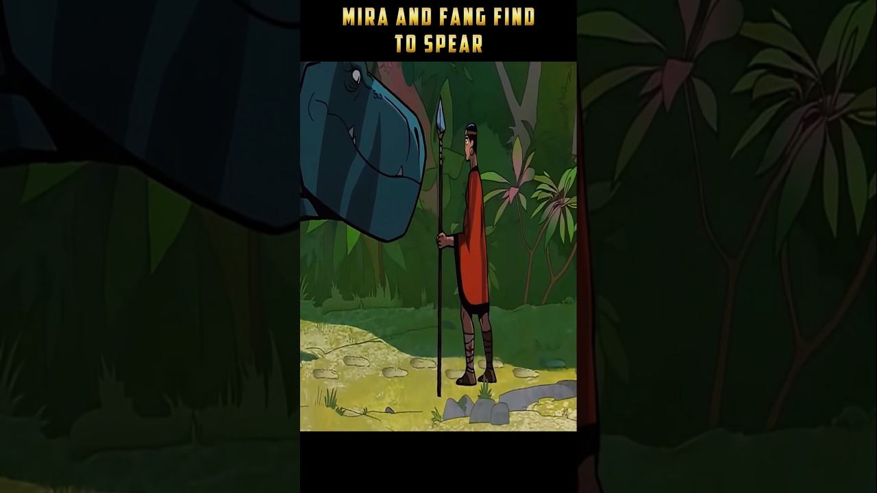 Mira & Fang Find to Spear 😱 Primal S 3 Ep 7 #adultswimeurope #primal #zombie