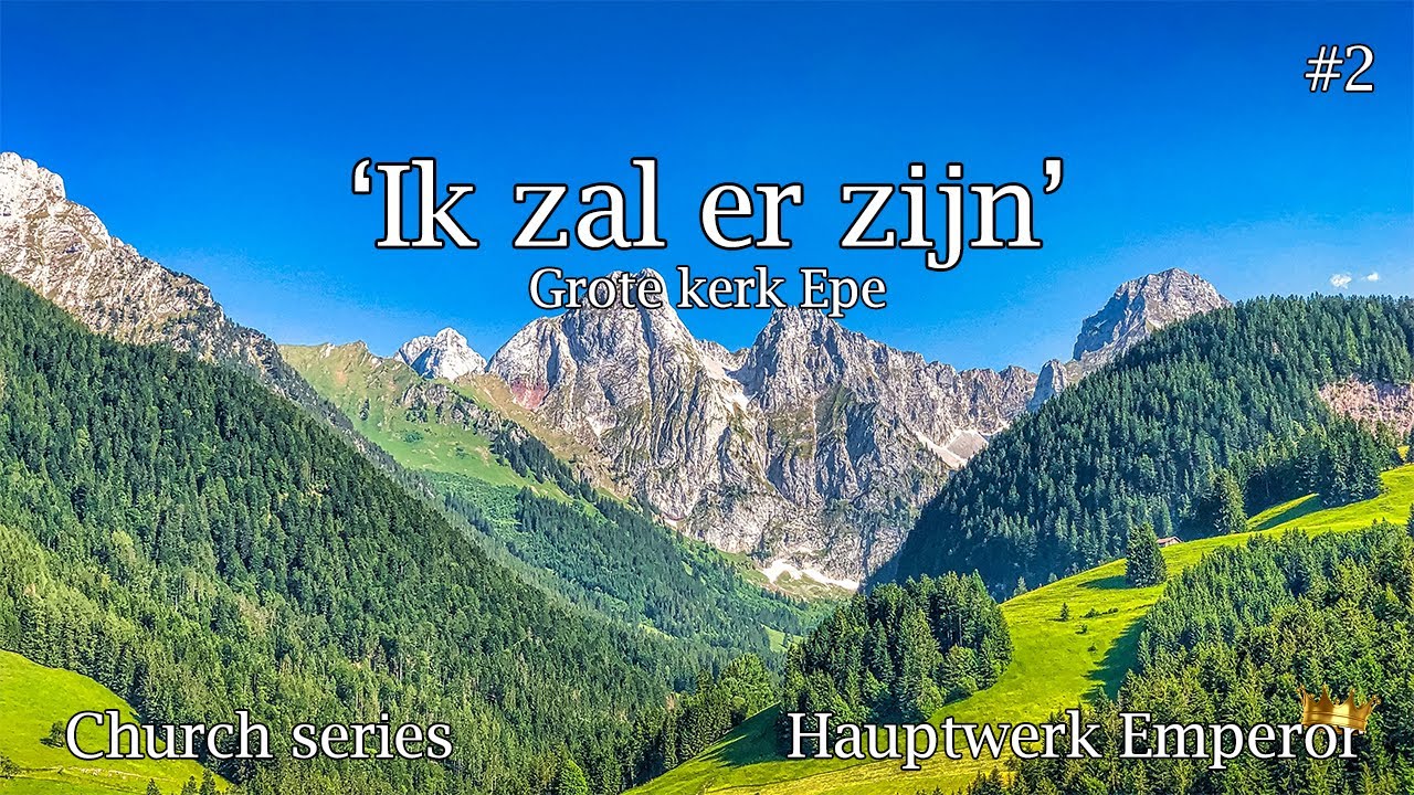 Ik zal er zijn ~ Sela ~Grote Kerk Epe~ Samenzang (lyrics) ~'Church series' #2~ Alissa Daniël Tijmar