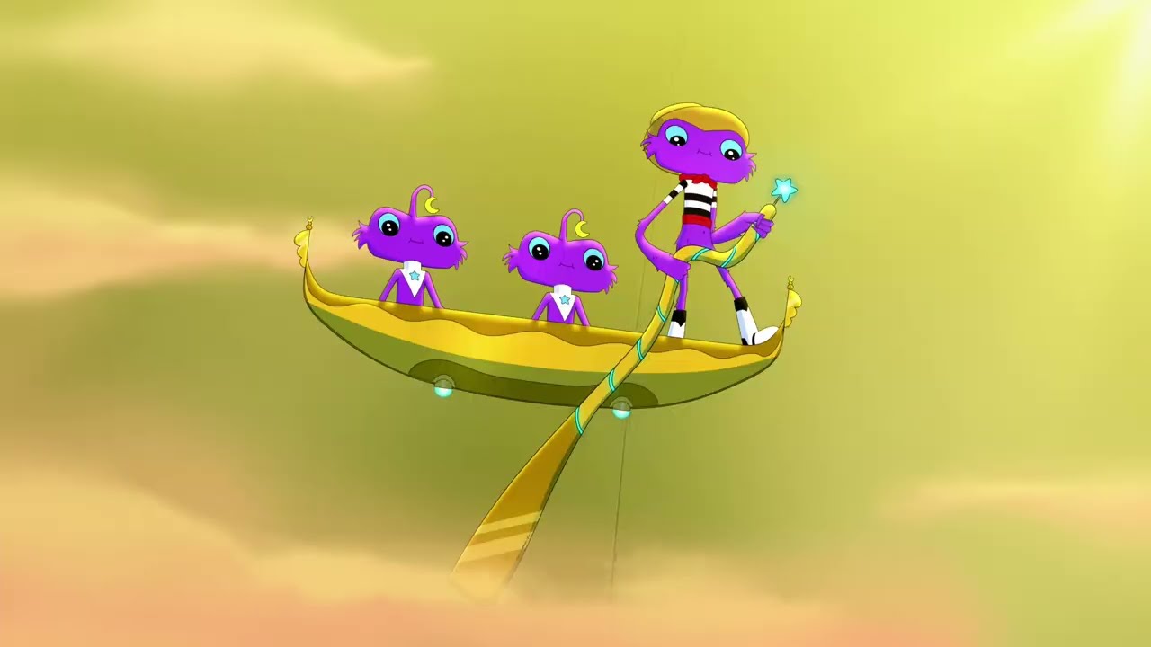 Freaks in the hover canoe. - Final Space