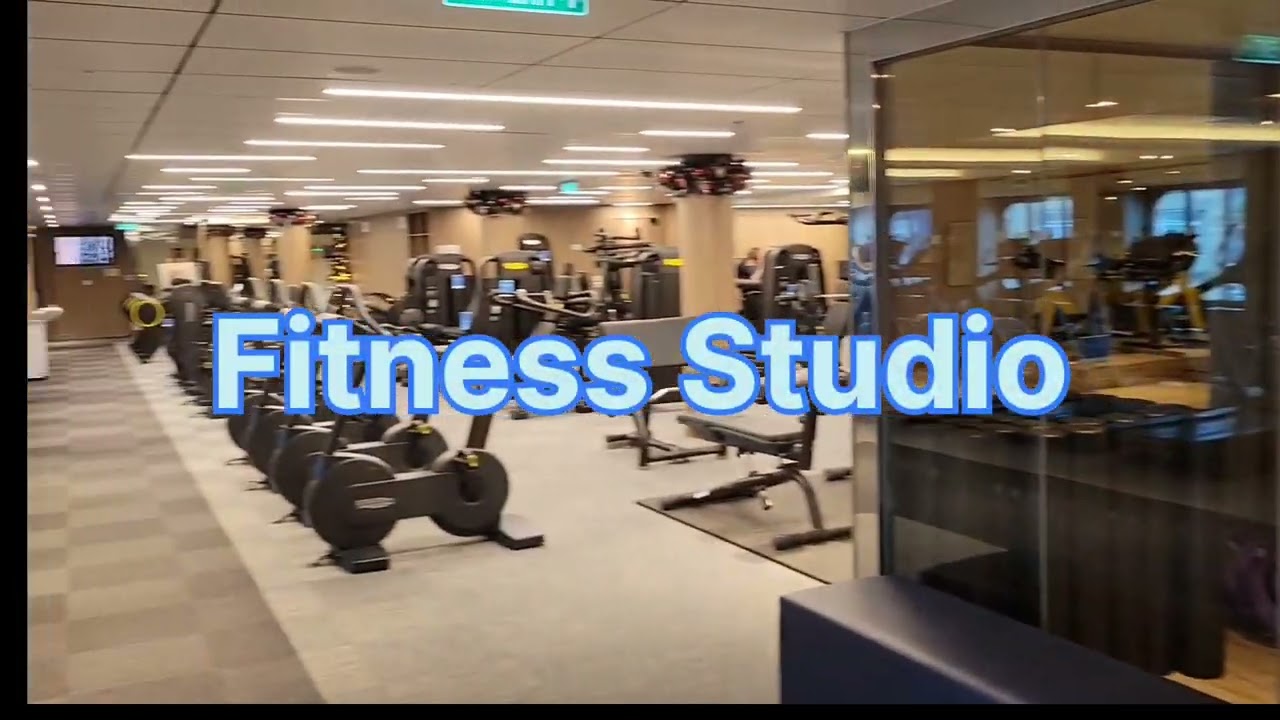 P&O Iona Gym - Full walk through with itemised resistance machines