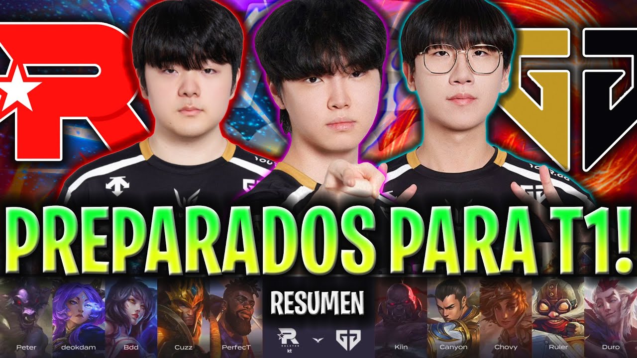ASÍ JUEGA GENG ANTES DE LA SERIE vs T1! 😱 | GEN vs KT Resumen Completo LCK SUMMER 2025