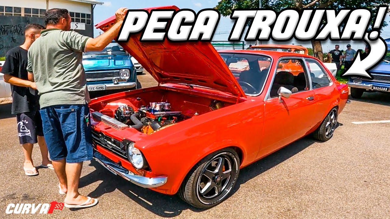 OLHA O MOTOR QUE ELE COLOCOU NESSE CHEVETTE! 😱