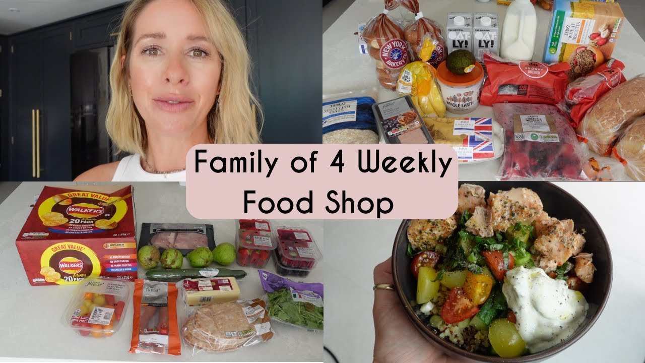FAMILY FOOD HAUL - WHATS IN OUR FOOD SHOP THIS WEEK | Kerry Whelpdale