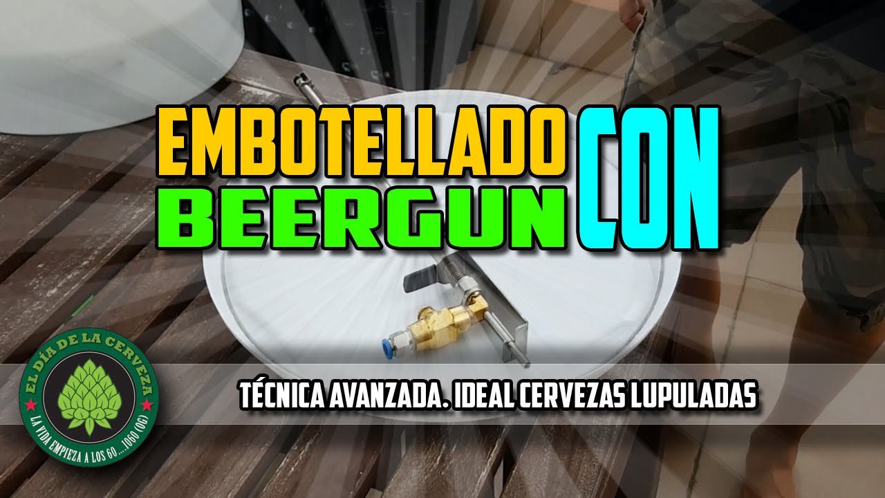 Cómo Hacer Cerveza Artesanal en Casa. EMBOTELLADO CON BEERGUN DESDE CORNY CARBONATADO CON CO2.