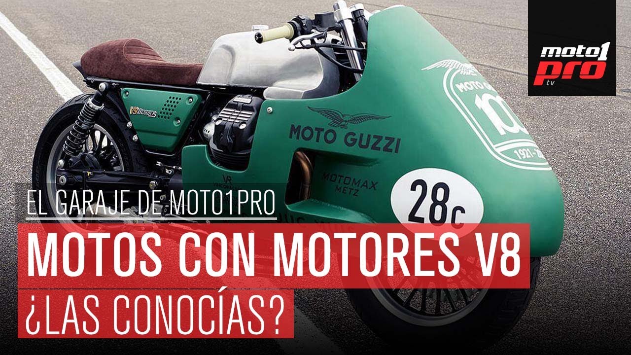 Motos con MOTOR V8: ¿Las conocías?