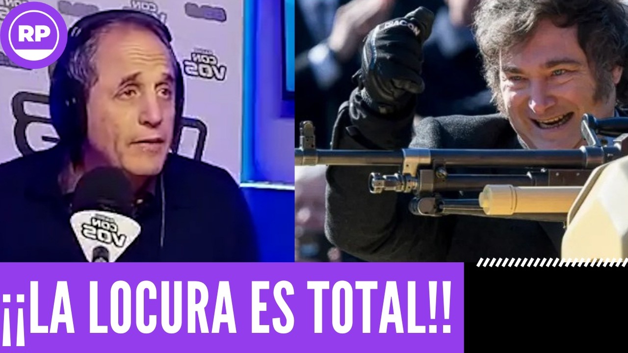 ¡LO NOCKEÓ!! TENEMBAUM SE HARTÓ Y DESTROZÓ LOS DELIRIOS BÉLICOS DE MILEI