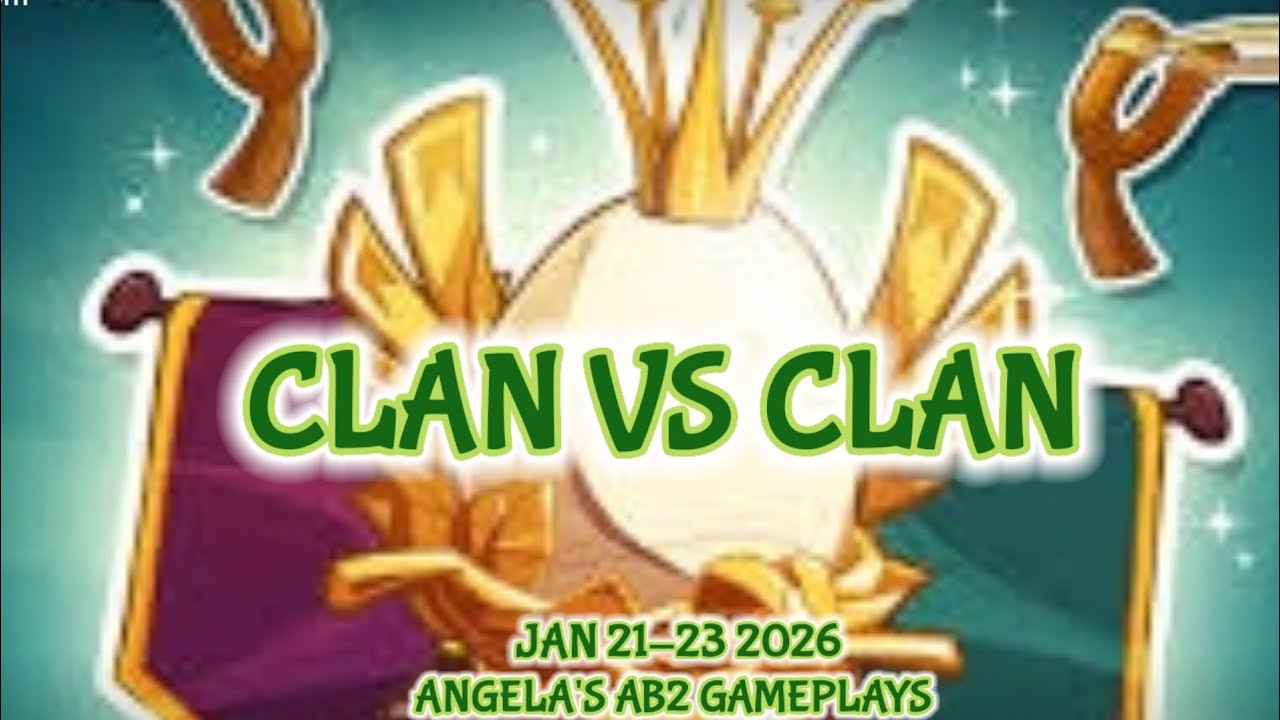 Angry birds 2 Clan vs Clan 21/01/2026 - 23/01/2026