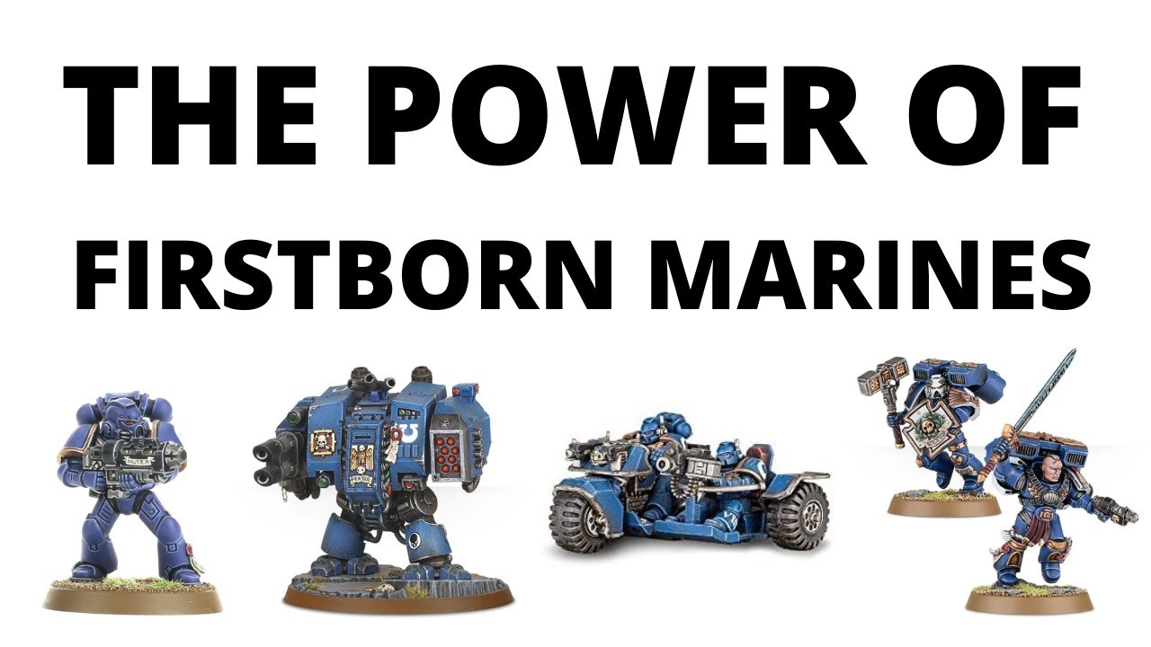 Firstborn Space Marines in 9th Edition - The POWER of the Non-Primaris!