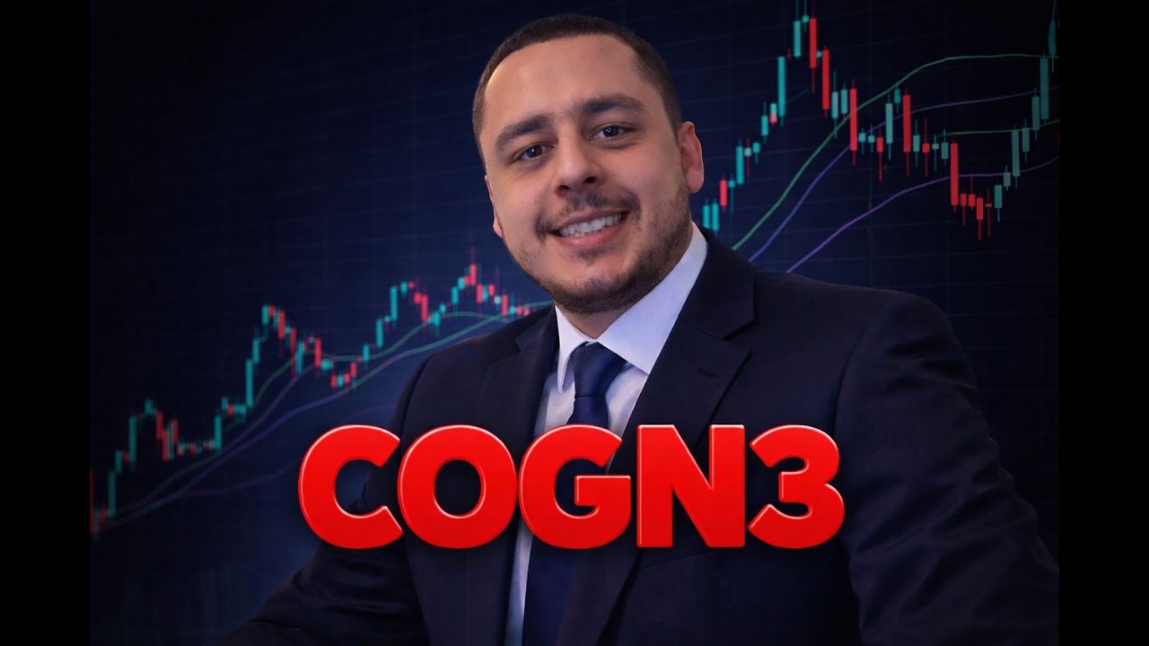 COGN3 VAI SUBIR? 📈 An&aacute;lise T&eacute;cnica Completa da Cogna | Suportes e Resist&ecirc;ncias