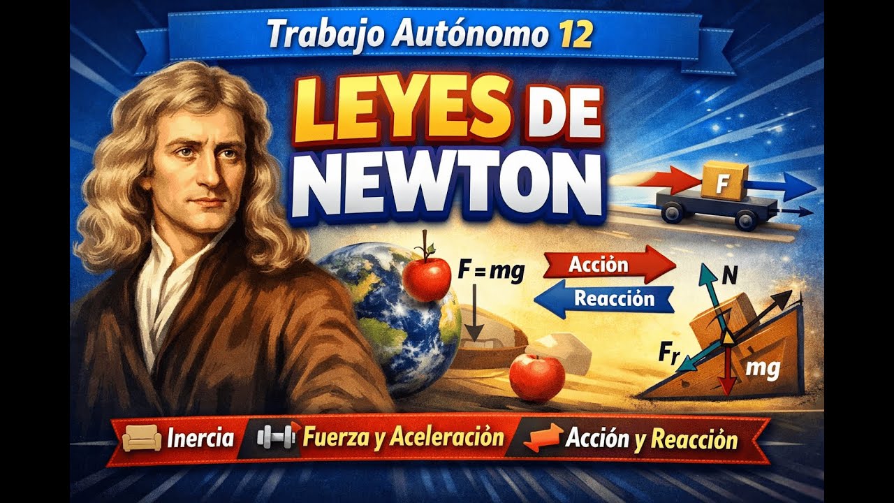 Trabajo autónomo 12 – Leyes de Newton | Parte 2 | EPN