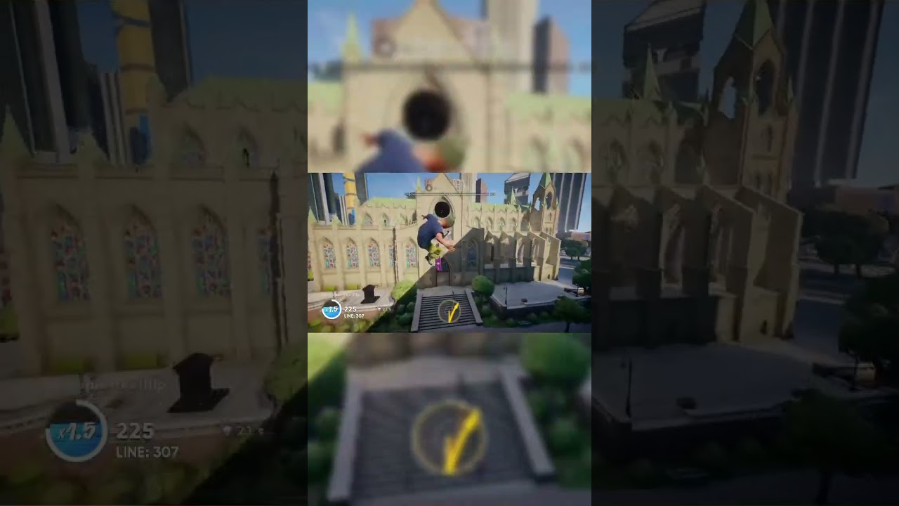 Church jump#skate#skate4#skate3