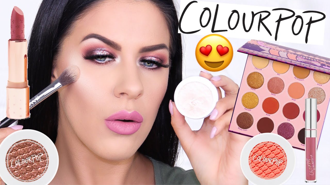FULL FACE USING COLOURPOP MAKEUP!! FAVORITES & MUST HAVES!!!