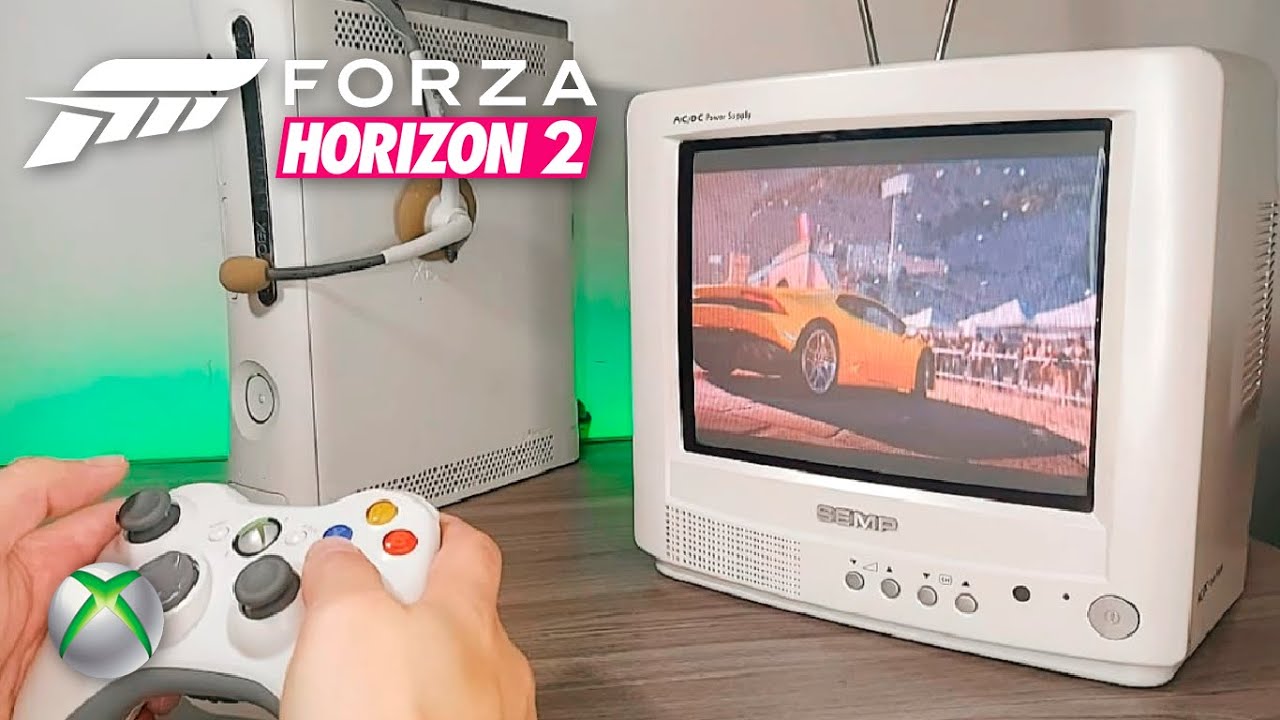 Forza Horizon 2 - Xbox 360 Gameplay - CRT