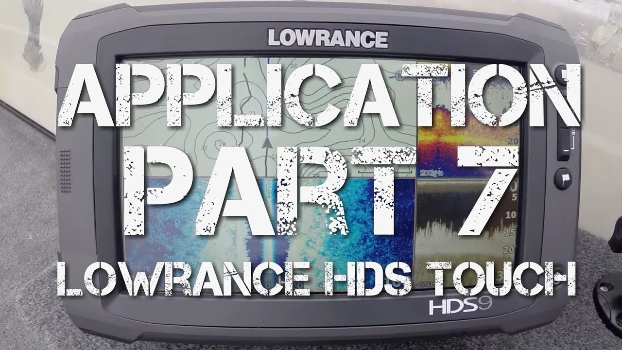 Lowrance HDS Touch Setup - Part 7/7 - On the Water Demo with Sonar Interpretation