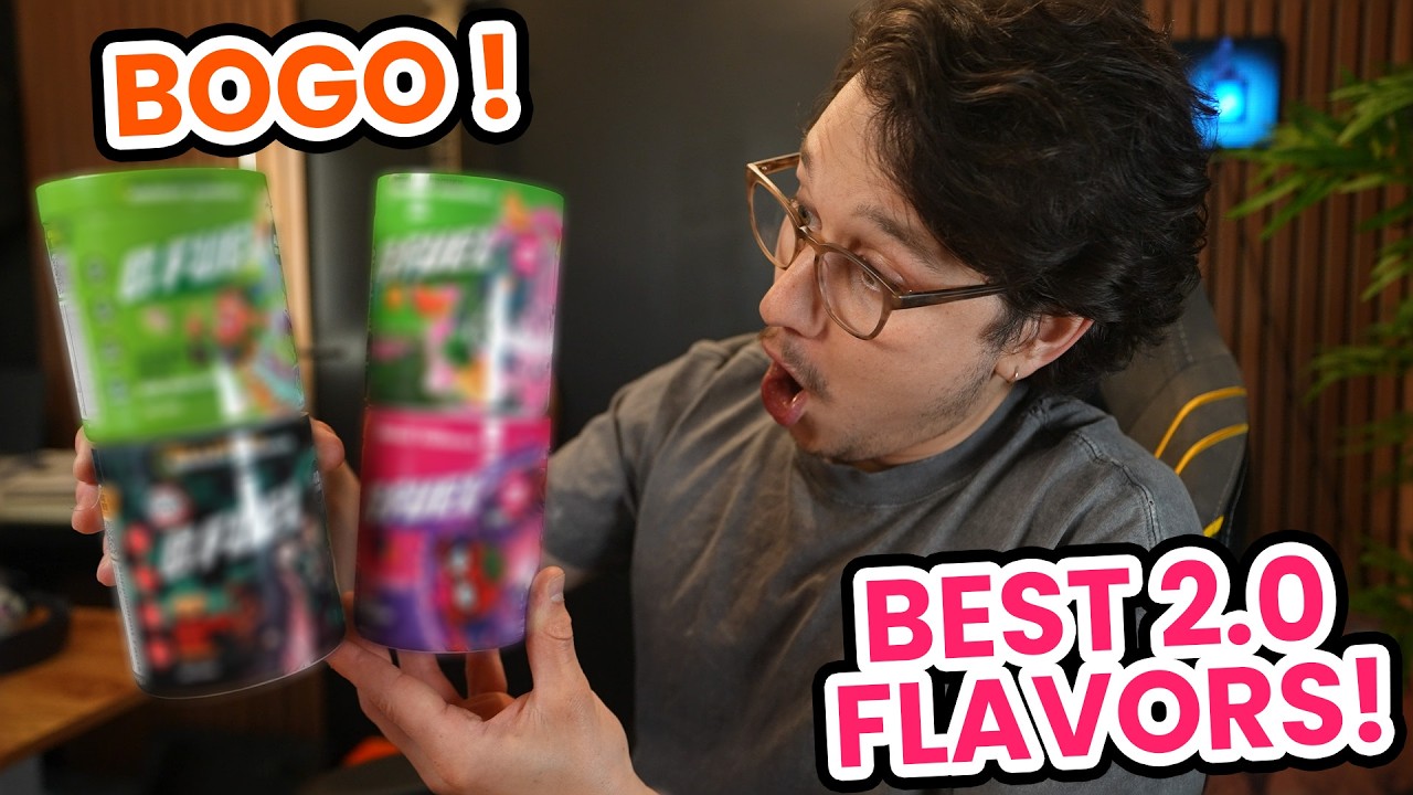 Акция GFUEL &laquo;Купи один, получи второй бесплатно&raquo; снова в действии! &mdash; Лучшие вкусы GFUEL 2.0! #gfuel