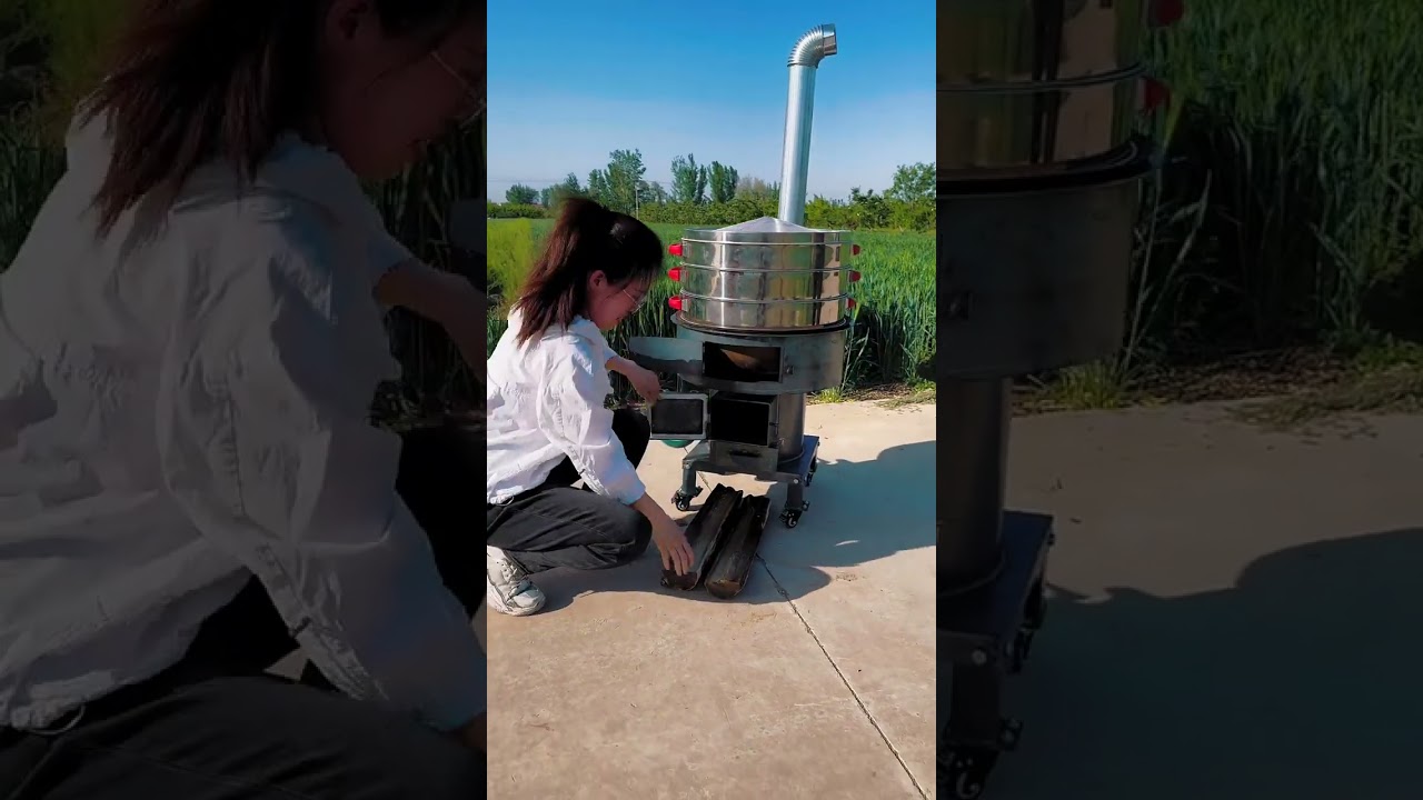 Smokeless and environmentally friendly wood stove multifunctional wood stove smokeless wood stove.