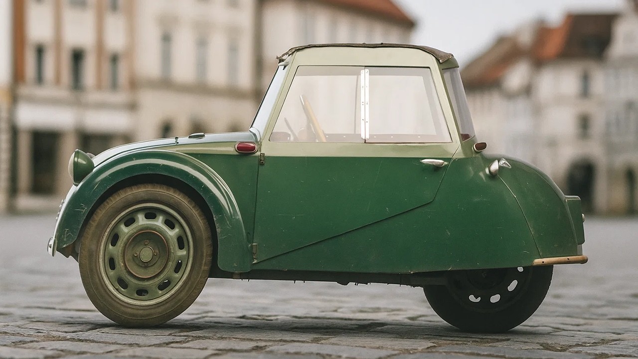 🚗1955 Grataloup: The Weirdest One-Off Microcar Ever Built