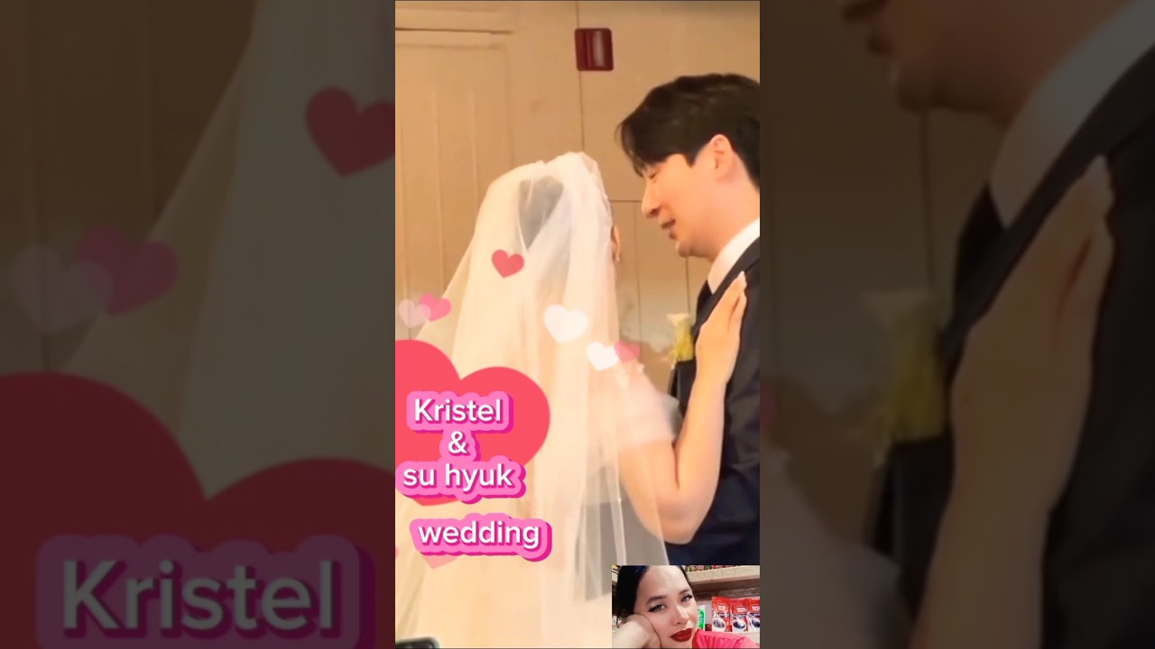 KRISTEL FULGAR and her Korean boyfriend wedding day! #youtubeshorts #trending #shortvideo