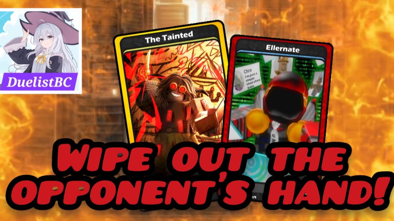 Hand destruction is insanely fun! (Blox cards)