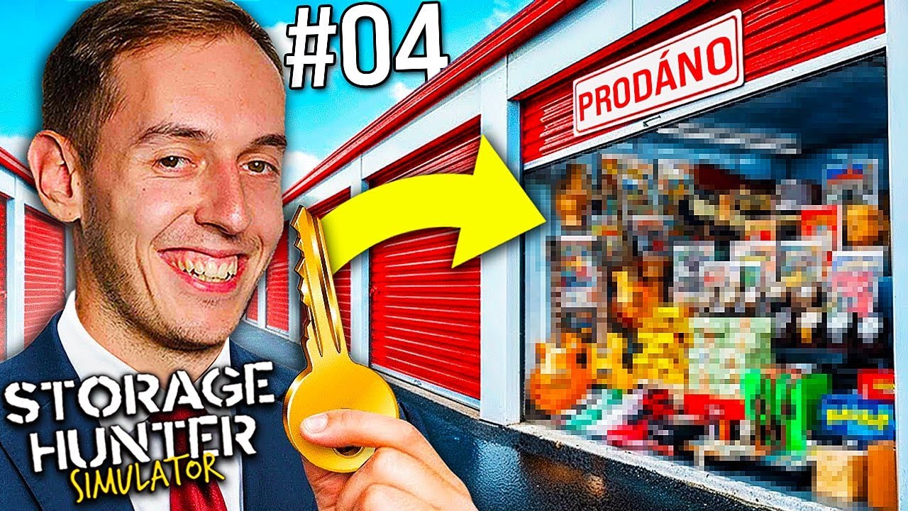 NAŠEL JSEM ABSOLUTNÍ POKLAD! 🤑 | Storage Hunter Simulator #4