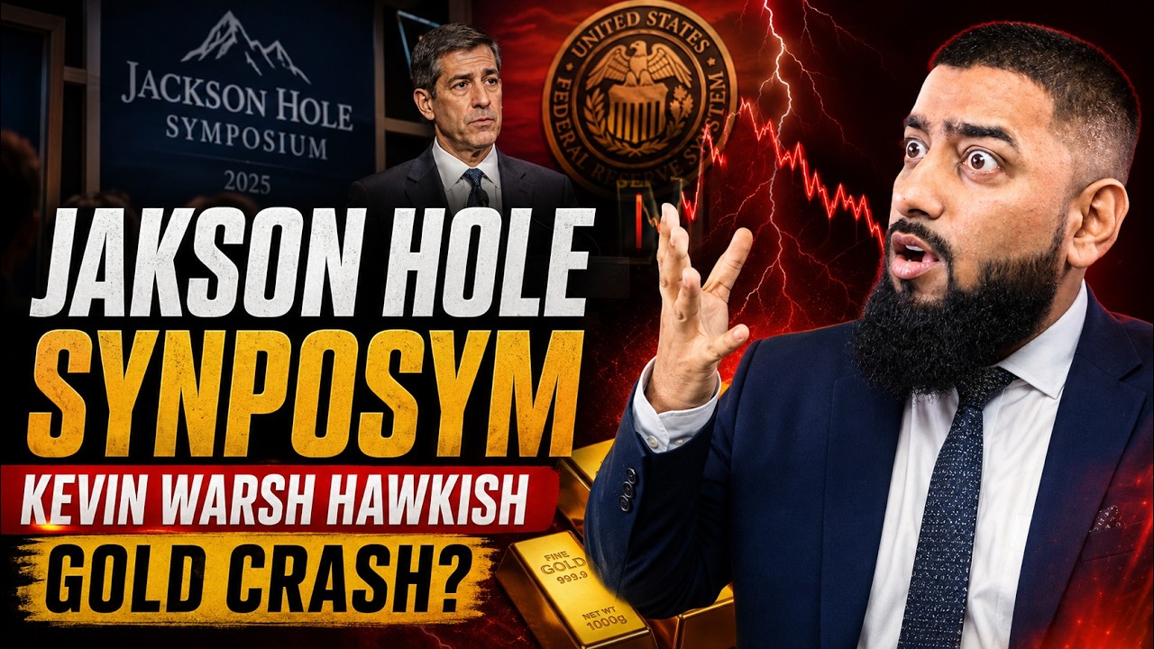 Jackson Hole Symposium 2026: Kevin Warsh Hawkish & Gold crash | Forexustaad